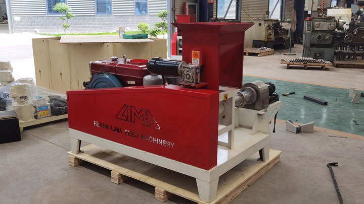 Brand new pangasius food extruder in Zambia